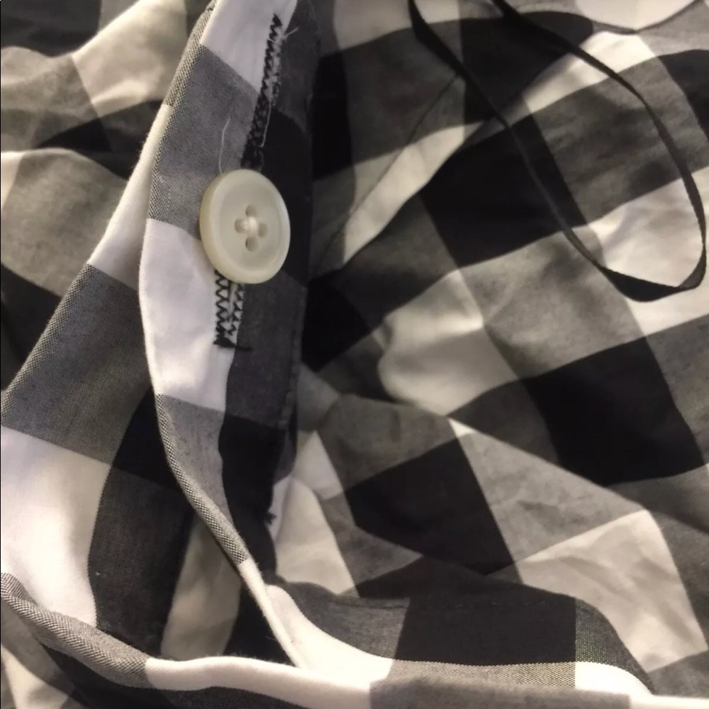 J. Crew Gingham Ruffled Wrap Skirt Size 16 - Picture 5 of 6